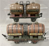 2 Early Marklin 1940/1 Wein Transport Wagons