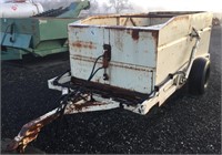 COMPTON 6'x12' Front Dump Transfer Cart