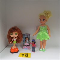 Disney Tinker Bell Doll - Barbie Kelly Doll & More