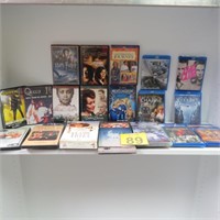 DVD's & BluyRay Movie Lot