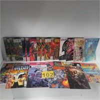 Lot of Comic Books Helix, Marvel, DC