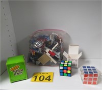 Legos - Fortune Peanut - Rubiks Cubes