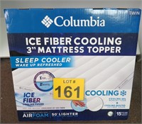 Columbia 3" Cooling Mattress Topper Twin - New