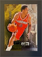 1996 Fleer Ultra Give & Take Allen Iverson RC