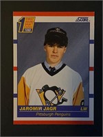 1990 Score #428 Jaromir Jagr Rookie Card