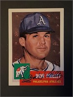 1953 Topps Archives Dave Philley Auto