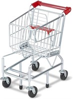 Melissa & Doug Toy Shopping Cart with Sturdy