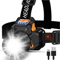 Super Bright Led Headlamp USB Rechargeable