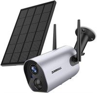 Zumimall Security Camera Wireless Outdoor, Solar