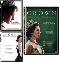 The Crown DVD Complete Series Season FACTORY SEALD