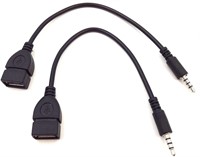 Qaoquda USB to 3.5mm Cable BNIB