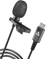 Galvanox USB-C Microphone, Clip On Lavalier BNIB
