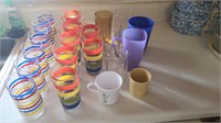 Lot of cups and glasses