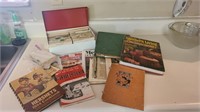 Lot of Vintage Recipes and Cookbooks