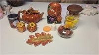 Lot of Autumn and halloween decor items