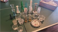 Lot of vintage items, vases and more
