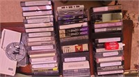 Lot of cassette tapes