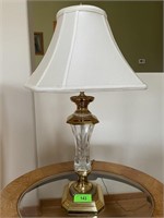 WATERFORD CRYSTAL TABLE LAMP  30"