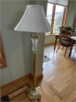 WATERFORD CRYSTAL FLOOR LAMP