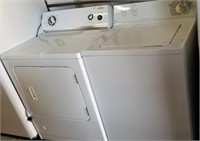 GE Electric Washer & Dryer Set