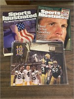 3 Sports Illustrated Farve on Covers