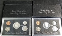 1997 & 1998 U.S. Mint Silver Proof Sets