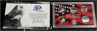 2005 US Mint 50 States Silver Proof Set