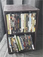 DVD Rack With DVD Movies