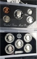 1992 Mint Silver Proof Set & 2011 Silver Quarter