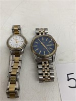 2 Timex Wrist Watches