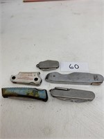 Vintage Pocket Knife Lot of 5