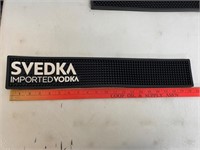 Svedka Bar Mat 20 1/2 by 3 New