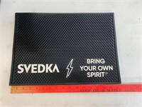 Svedka Bar Mat 16 1/2 by 11 1/2 New