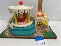Fisher Price Merry Go Round  Made in USA