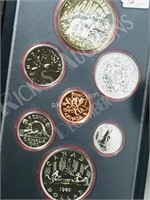 Canada- 1980 double dollar coin set