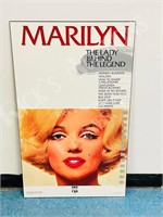 Marilyn poster on board