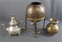 Antique Iranian/ Afghani Middle-Eastern Metal Ware