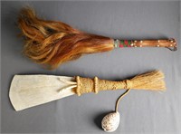 Whale Bone Yap Currency and Horse Hair Whip