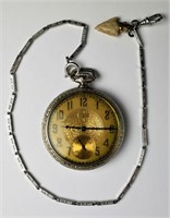 Antique Elgin 15 Jewels Pocket Watch