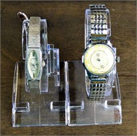 Louvic Mystery Hand & Wittnauer Wrist Watches