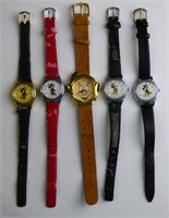 Disney Character Wrist Watch Lot