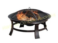 Pleasant Hearth OFW106R 30" Outdoor Wood Fire Pit