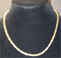 fine 14k gold byzantine chain exc. not scrap gold