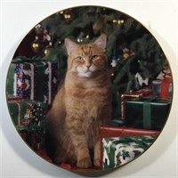9 Lives Morris The Cat Ceramic Plate LE#392 -1993