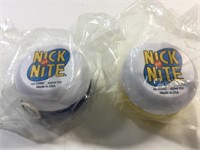 2 Nick AT Nite Yo Yo's Blue&Yellow NIP