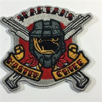 HALO Spartans Master Chief Embrd Iron On Patch 4"
