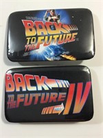 2 Back to the Future Buttons 2.75x1.75"