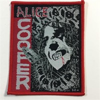 Alice Cooper EmbroideredIron On Patch 4x3"