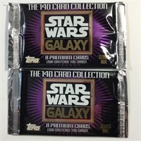 2 Packs Star Wars Galaxy Cards NIP 1993