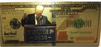 Donald Trump Gold Foil Collector's Currency